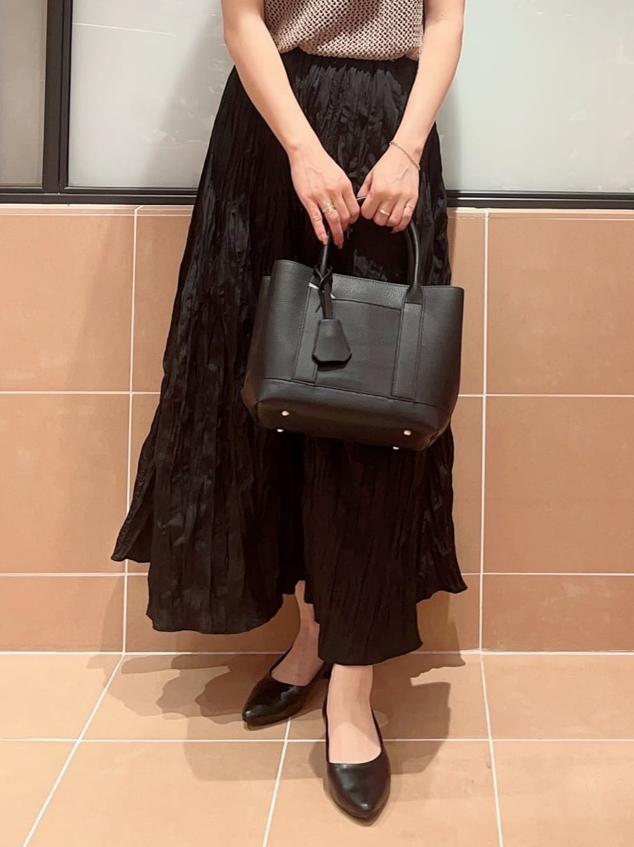 kaoriさんの「ESPERANZA｜《定番》晴雨兼用クッションフラットパンプス」を使ったコーディネート