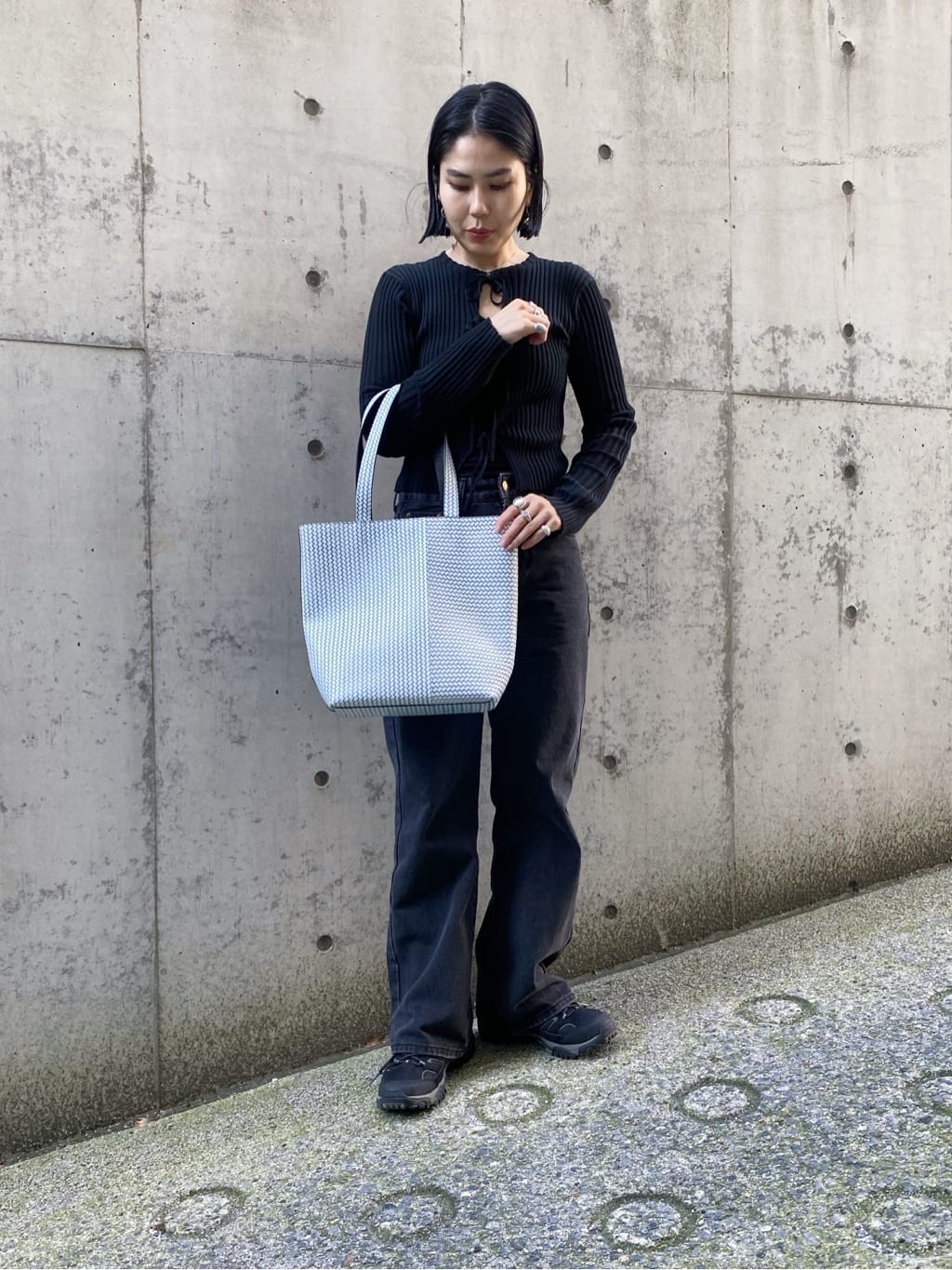 Uさんの「HIROKO HAYASHI｜OTTICA（オッティカ）トートバッグM」を使ったコーディネート