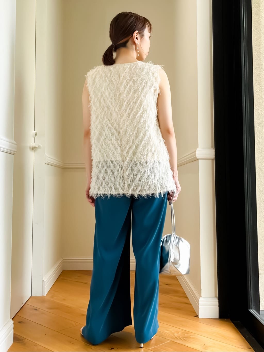 HOMMAさんの「DRESSTERIOR｜◆ソフトレザーバレエシューズ」を使ったコーディネート