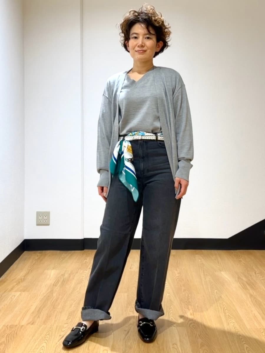 MAYUMIさんの「UNTITLED｜【追加/日本製】メッシュベルト」を使ったコーディネート