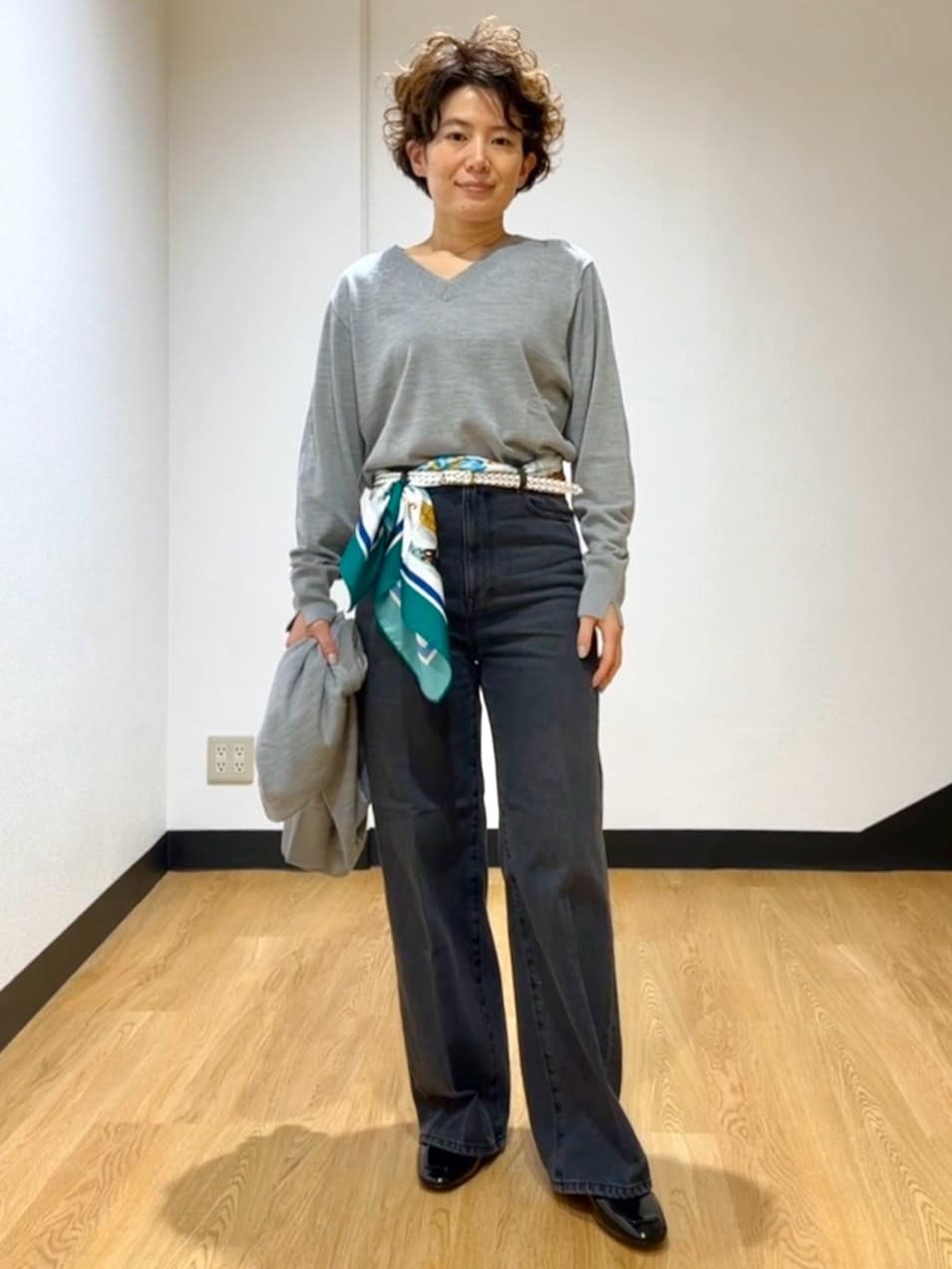 MAYUMIさんの「UNTITLED｜【追加/日本製】メッシュベルト」を使ったコーディネート