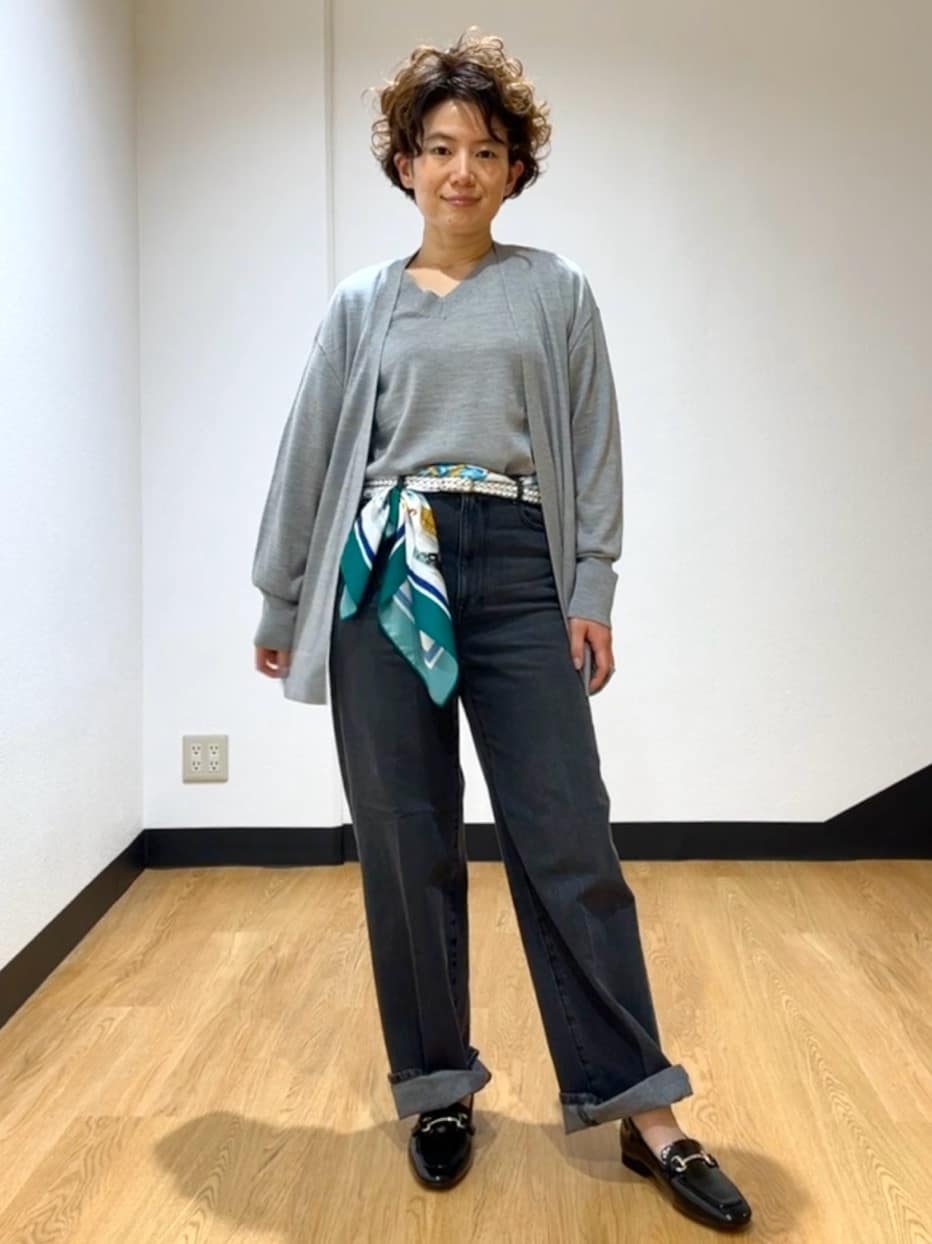 MAYUMIさんの「UNTITLED｜【追加/日本製】メッシュベルト」を使ったコーディネート