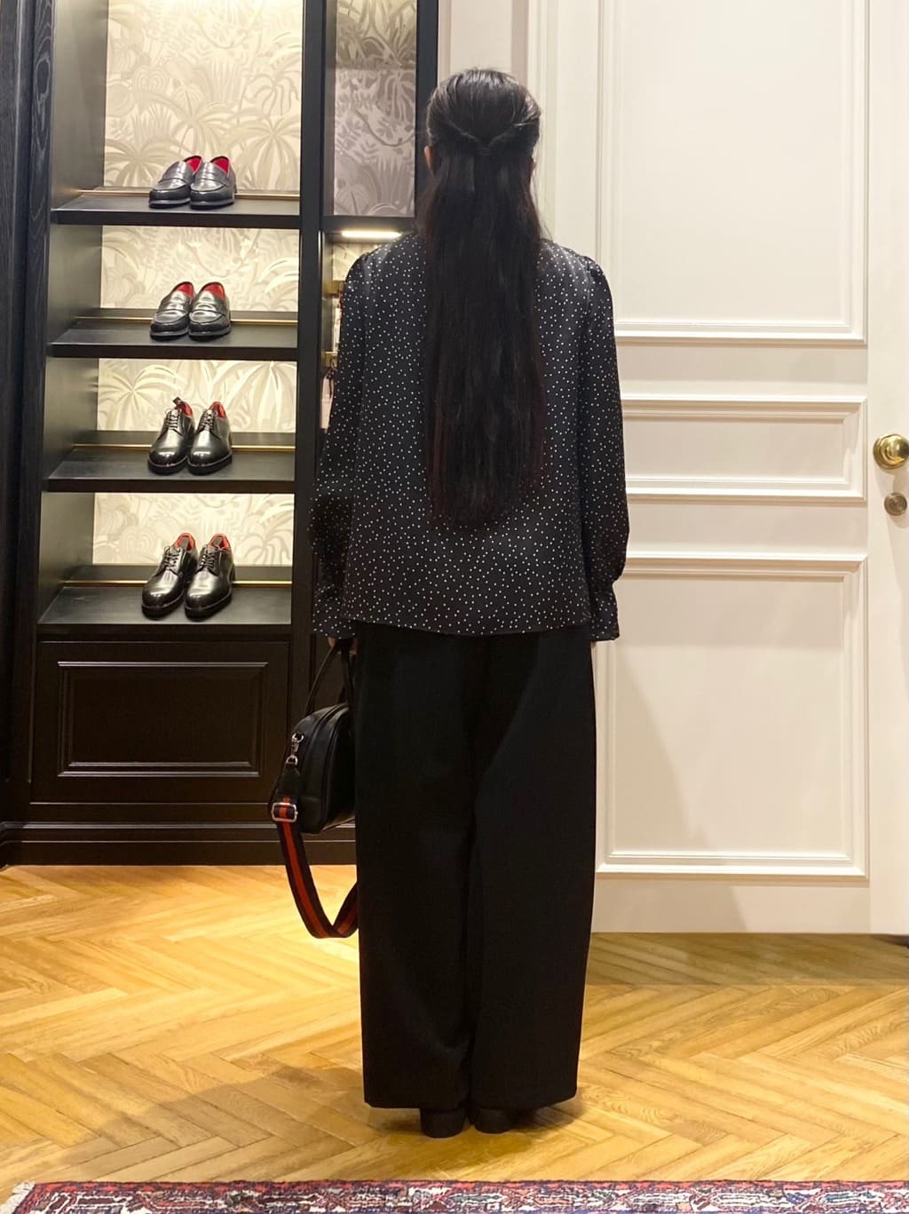 c.wさんの「DRESSTERIOR｜◆【ショルダー/2ＷＡＹ】ミニボストン」を使ったコーディネート