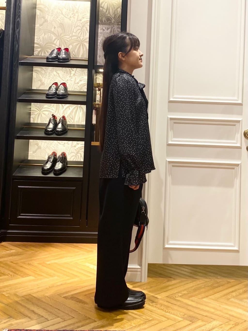 c.wさんの「DRESSTERIOR｜◆【ショルダー/2ＷＡＹ】ミニボストン」を使ったコーディネート