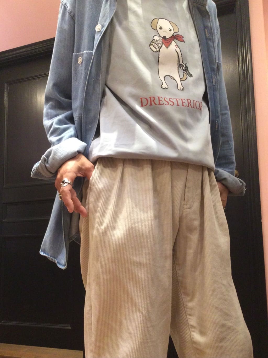 torigoeさんの「DRESSTERIOR｜ボーダーショートソックス」を使ったコーディネート