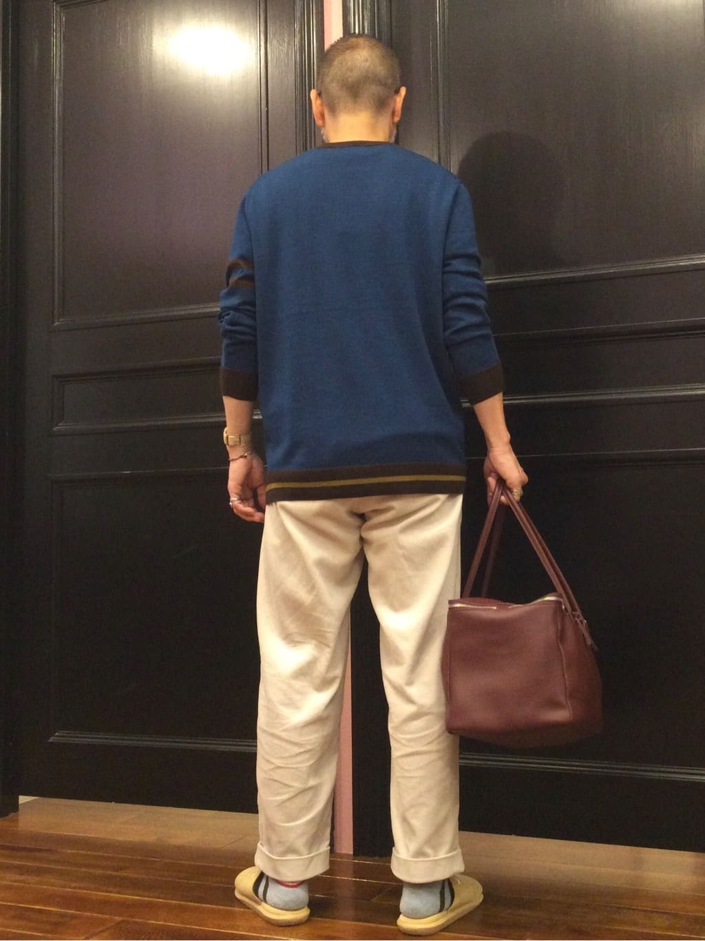 torigoeさんの「DRESSTERIOR｜ボーダーショートソックス」を使ったコーディネート