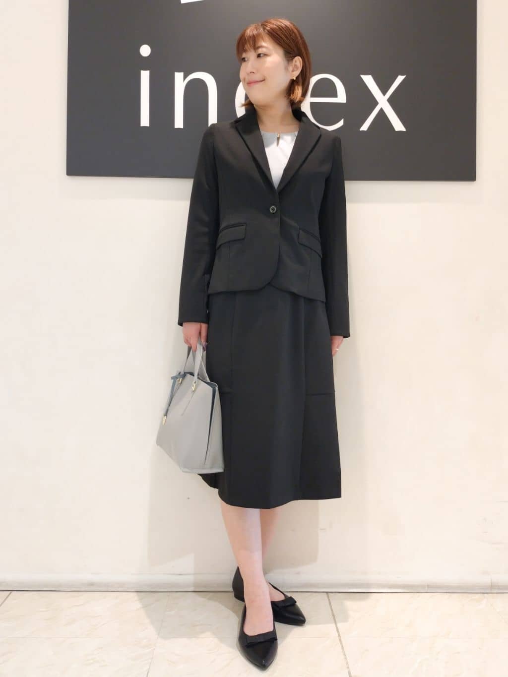 n.さんの「index｜《5色展開／XS-LLサイズ》ストレッチテーラードジャケット／セットアップ対応【イージーアイロン】」を使ったコーディネート