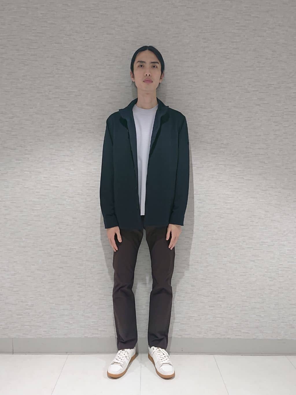 shunさんの「TAKEO KIKUCHI｜【Made in JAPAN】播州織 ストレッチ パンツ」を使ったコーディネート