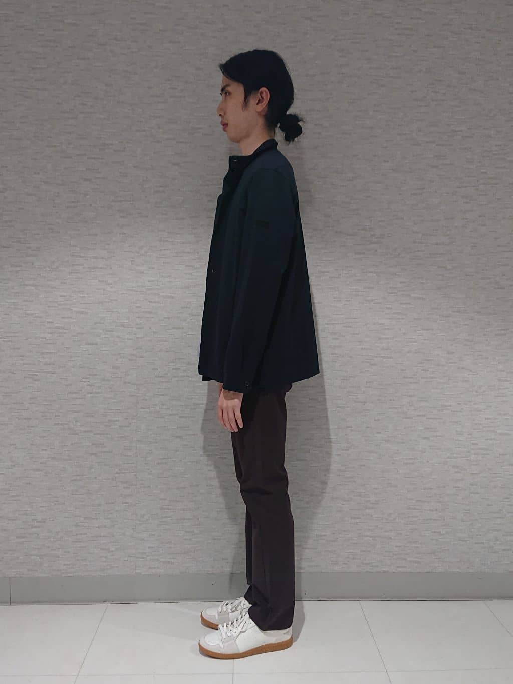 shunさんの「TAKEO KIKUCHI｜【Made in JAPAN】播州織 ストレッチ パンツ」を使ったコーディネート