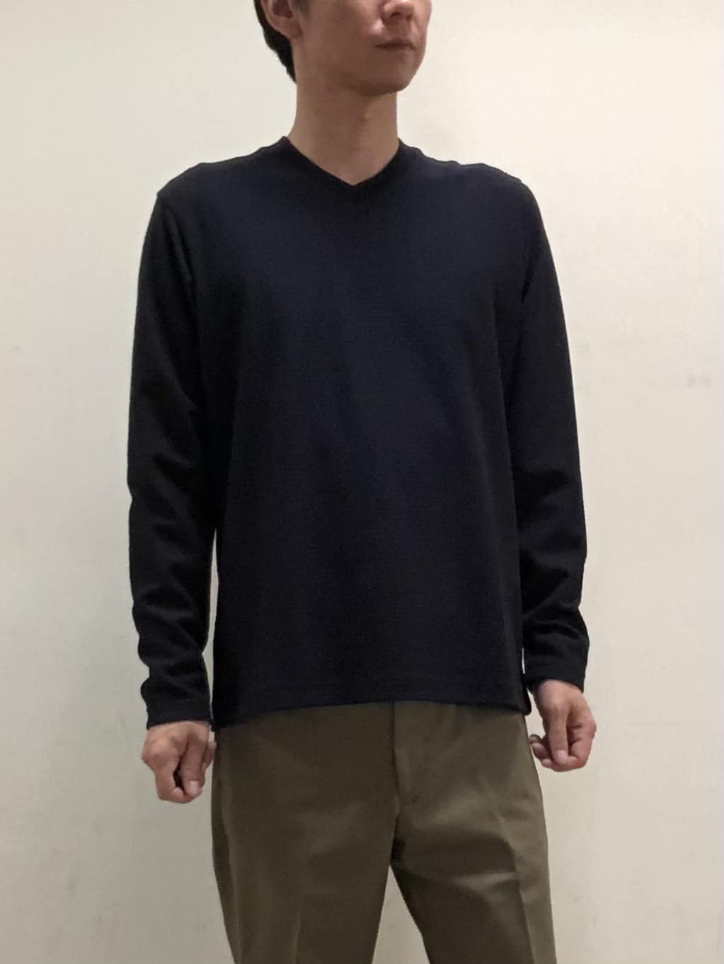 Miyazyさんの「TAKEO KIKUCHI｜【オフィスカジュアル対応】ドレス チノパンツ」を使ったコーディネート