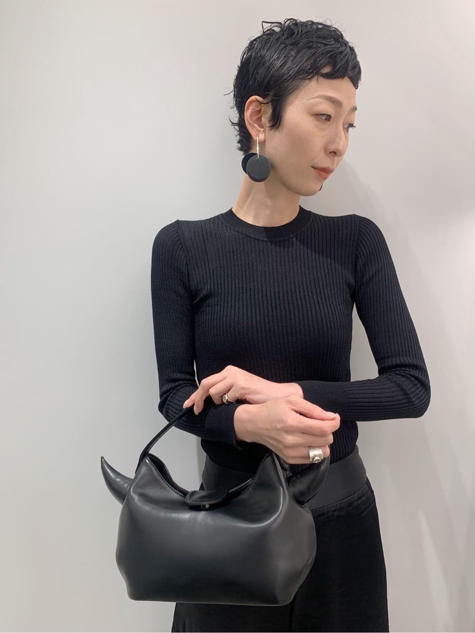 Kさんの「HIROKO HAYASHI｜【WEB・銀座店限定】LEO CORNA（レオ コルナ）ハンドバッグ」を使ったコーディネート
