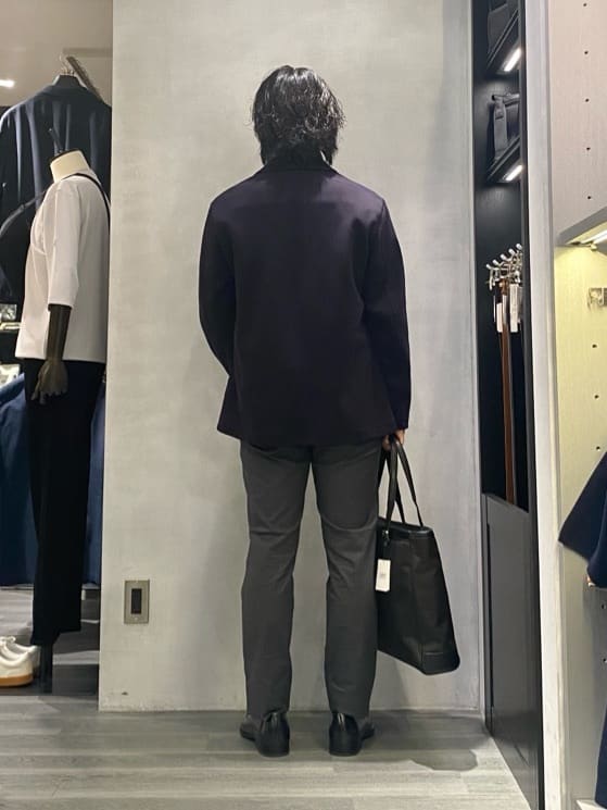 nishiさんの「TAKEO KIKUCHI｜【Made in JAPAN】播州織 ヘリンボン ストレート パンツ」を使ったコーディネート