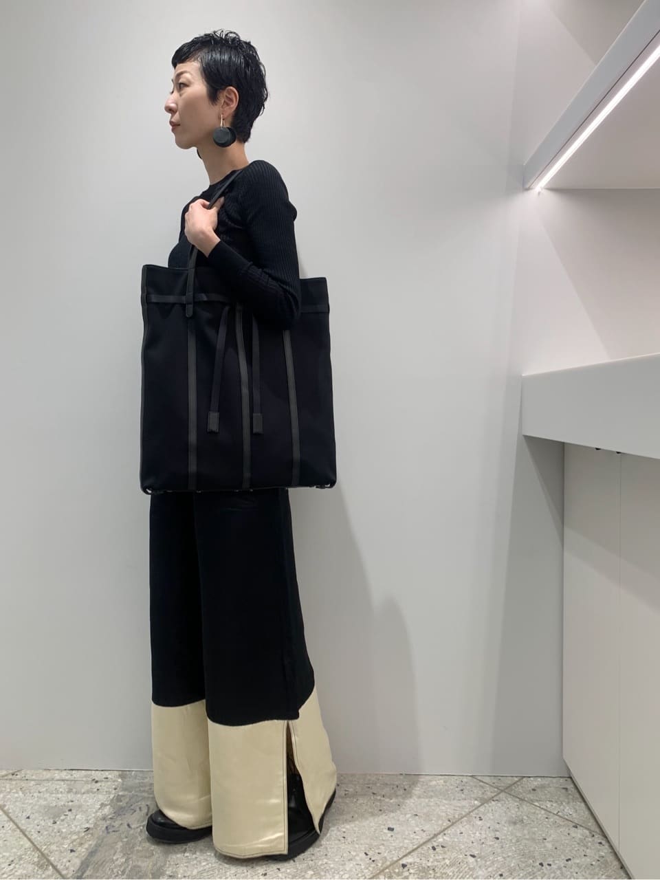 Kさんの「HIROKO HAYASHI｜POLARIS（ポラリス）トートバッグ」を使ったコーディネート