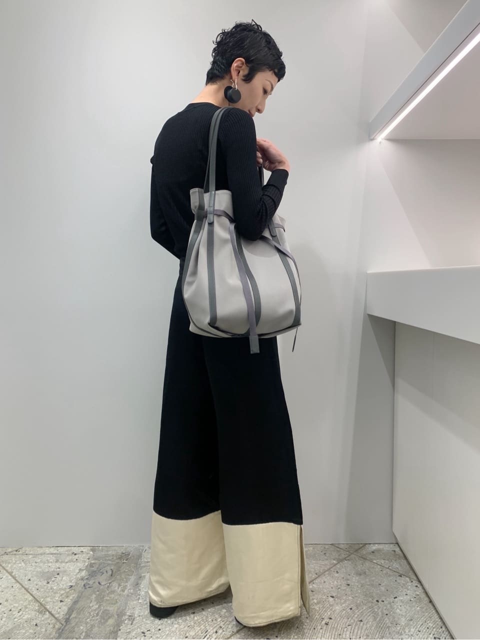 Kさんの「HIROKO HAYASHI｜POLARIS（ポラリス）トートバッグ」を使ったコーディネート