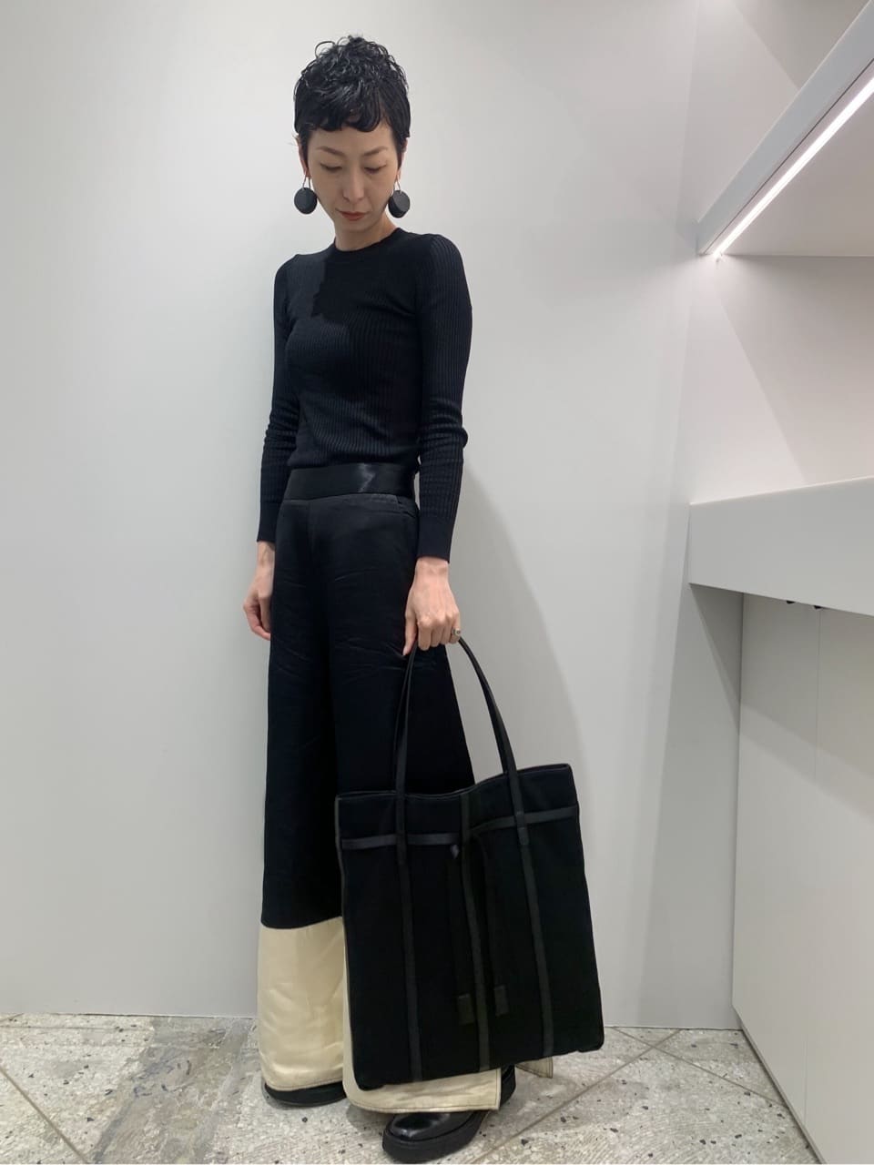 Kさんの「HIROKO HAYASHI｜POLARIS（ポラリス）トートバッグ」を使ったコーディネート