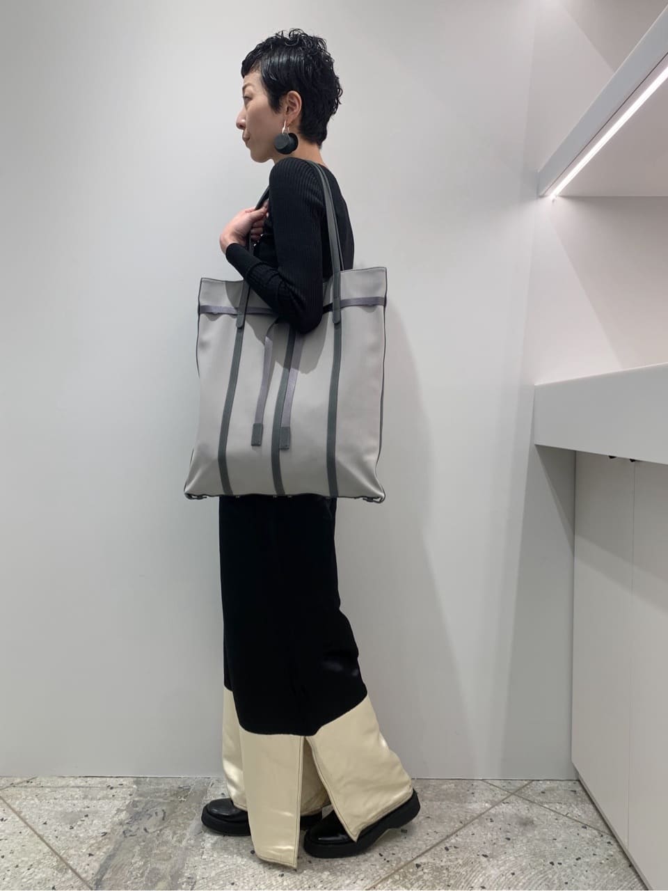 Kさんの「HIROKO HAYASHI｜POLARIS（ポラリス）トートバッグ」を使ったコーディネート