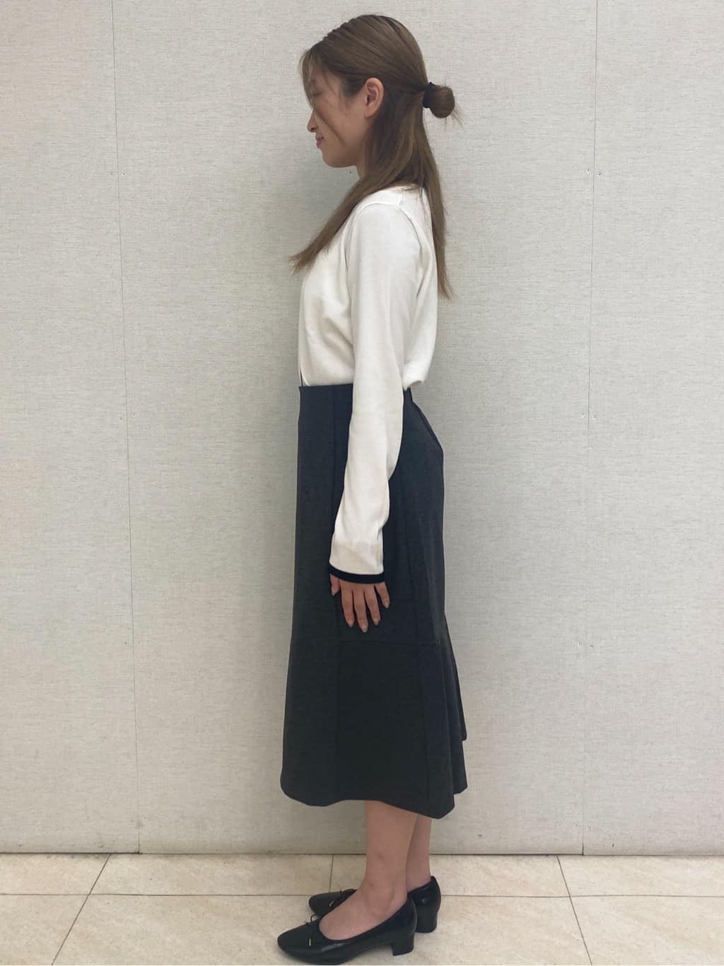 ふうかさんの「index｜《5色展開／S-LLサイズ》ストレッチマーメイドスカート／セットアップ対応【洗濯機洗い可／イージーケ」を使ったコーディネート