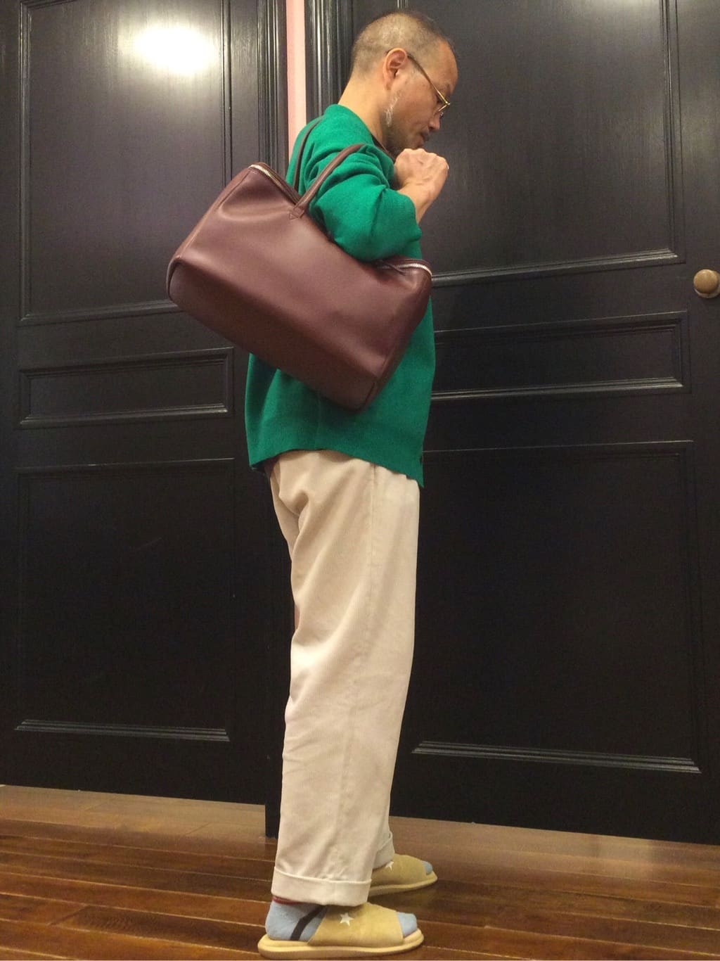 torigoeさんの「DRESSTERIOR｜ボーダーショートソックス」を使ったコーディネート