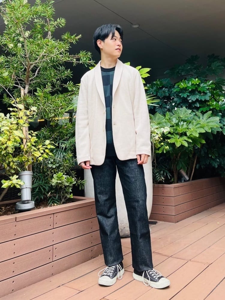 ワッキーさんの「TAKEO KIKUCHI｜」を使ったコーディネート