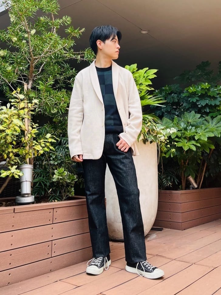 ワッキーさんの「TAKEO KIKUCHI｜」を使ったコーディネート