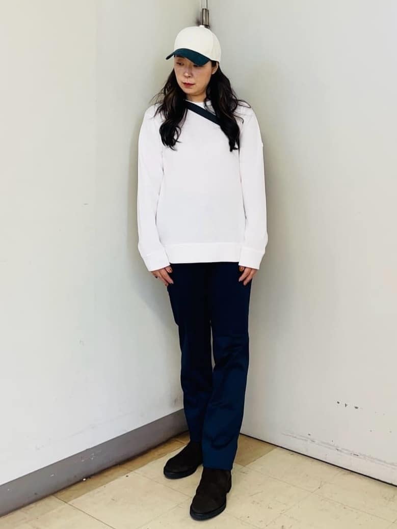 iwさんの「TAKEO KIKUCHI｜【オフィスカジュアル対応】ドレス チノパンツ」を使ったコーディネート