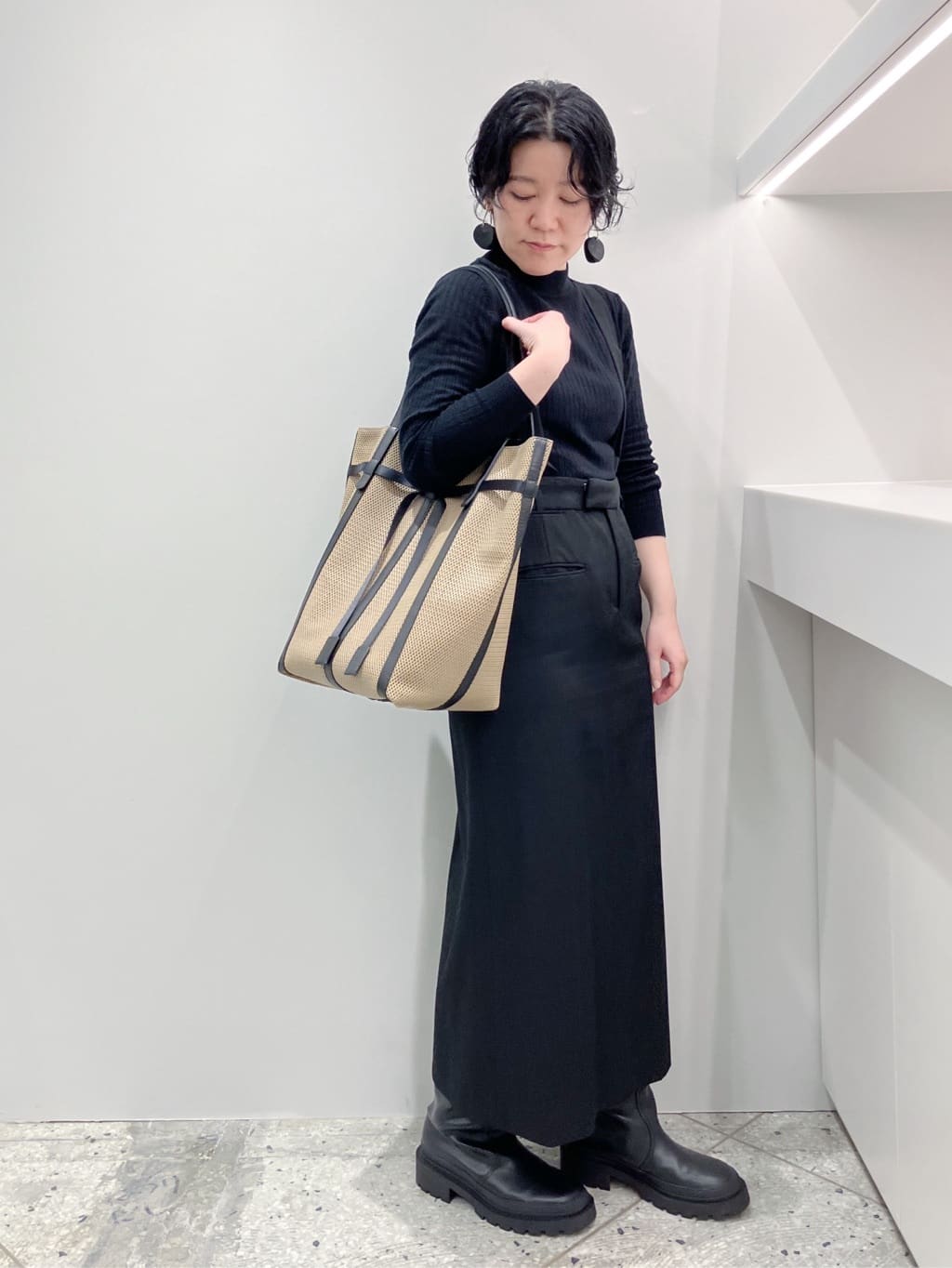 Cさんの「HIROKO HAYASHI｜PANIER（パニエ） トートバッグL」を使ったコーディネート