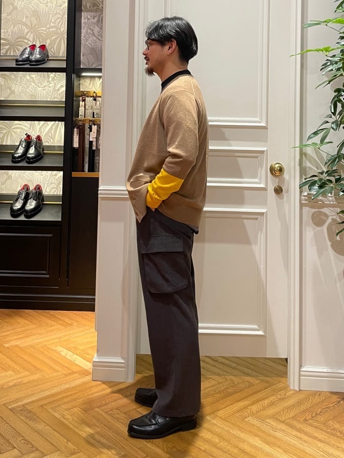 鶴田大士さんの「DRESSTERIOR｜【撥水加工/Safari5月号掲載】ローファー」を使ったコーディネート
