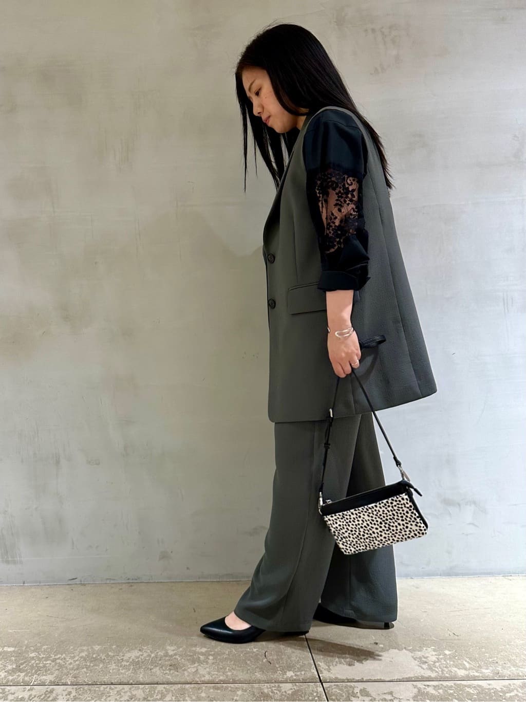 nattunさんの「UNTITLED｜【日本製・本革】Comfit Dresser Pumps（コンフィットドレッサーパンプス）」を使ったコーディネート