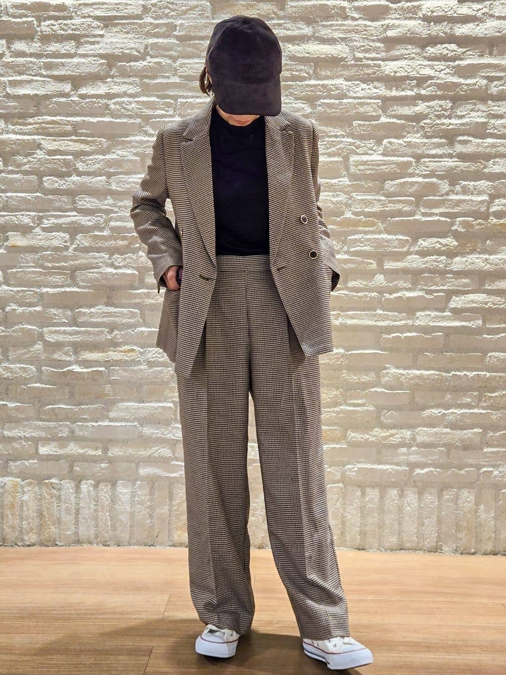 yoshimiさんの「OPAQUE.CLIP｜CONVERSE キャンバス オールスター HI」を使ったコーディネート