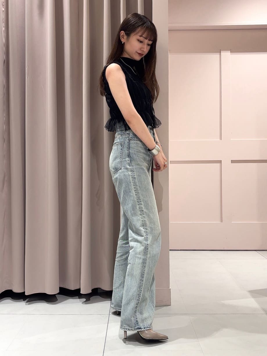 RINAさんの「ESPERANZA｜【レイン対応/12時間パンプス】約8.5cm　歩きやすくて疲れにくい」を使ったコーディネート