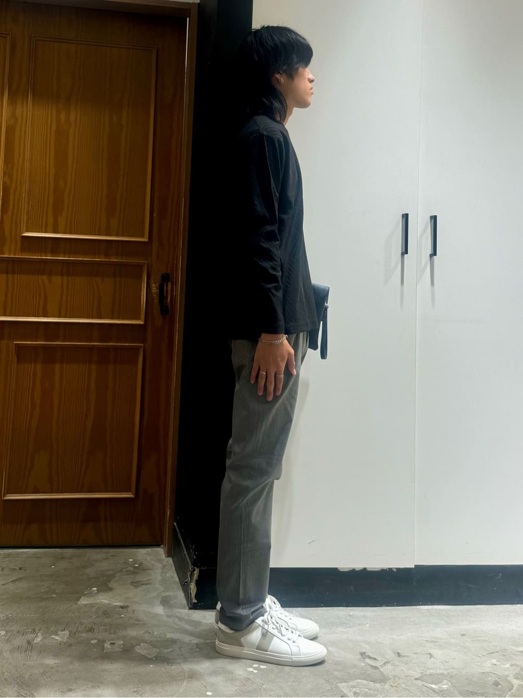 こーたさんの「THE SHOP TK｜2WAYクラッチバッグ【冠婚葬祭/ビジネス/セレモニー/パーティー】」を使ったコーディネート