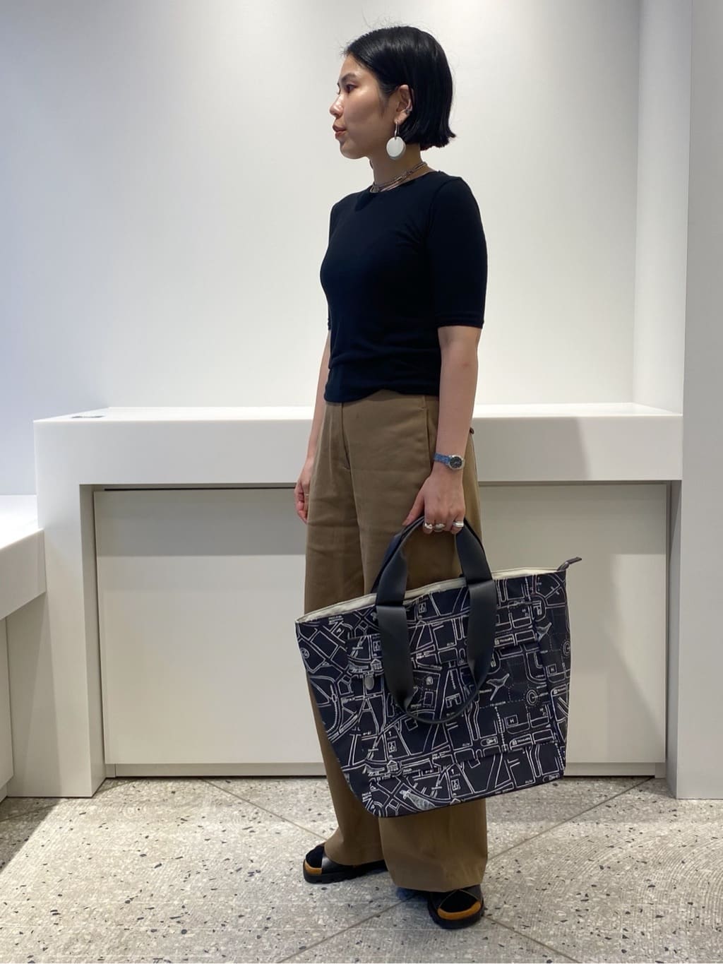 Uさんの「HIROKO HAYASHI｜COMODA（コモダ） ボストンバッグ」を使ったコーディネート