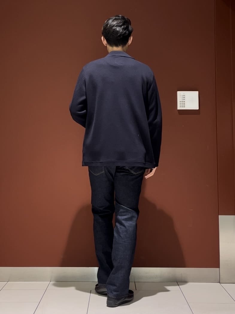 ジュンさんの「TAKEO KIKUCHI｜【モンスターストレッチ】日本製 ワンウォッシュ デニムパンツ」を使ったコーディネート
