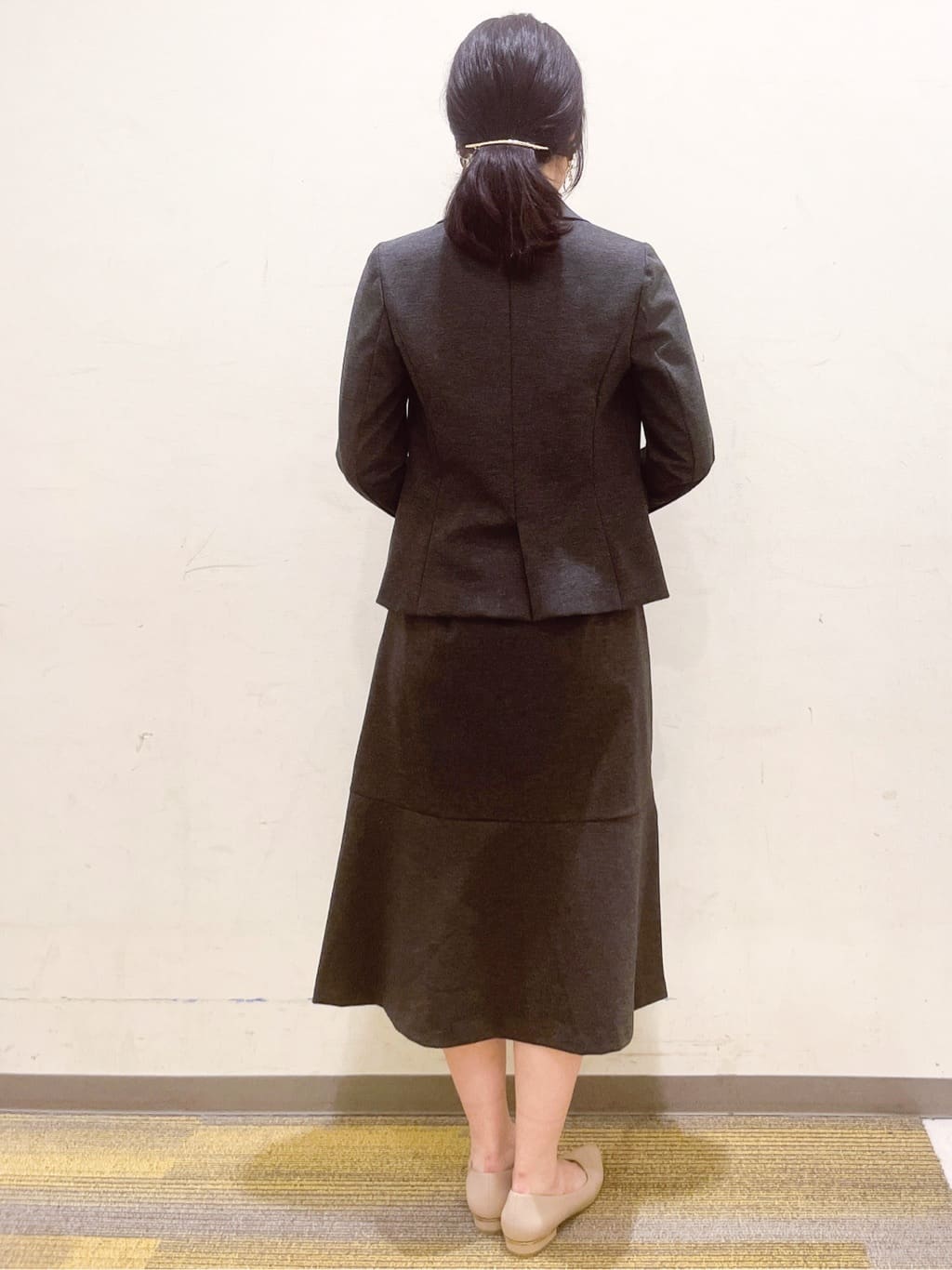 カオハルさんの「index｜《5色展開／XS-LLサイズ》ストレッチテーラードジャケット／セットアップ対応【イージーアイロン】」を使ったコーディネート