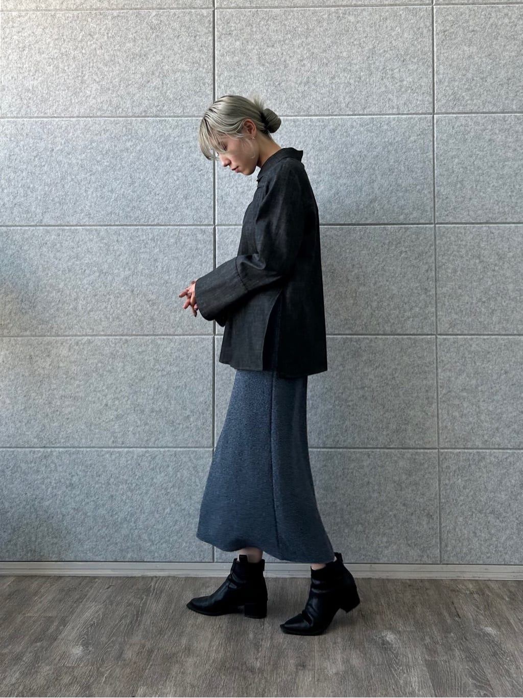 honoka Aさんの「CODE A｜lame skirt」を使ったコーディネート