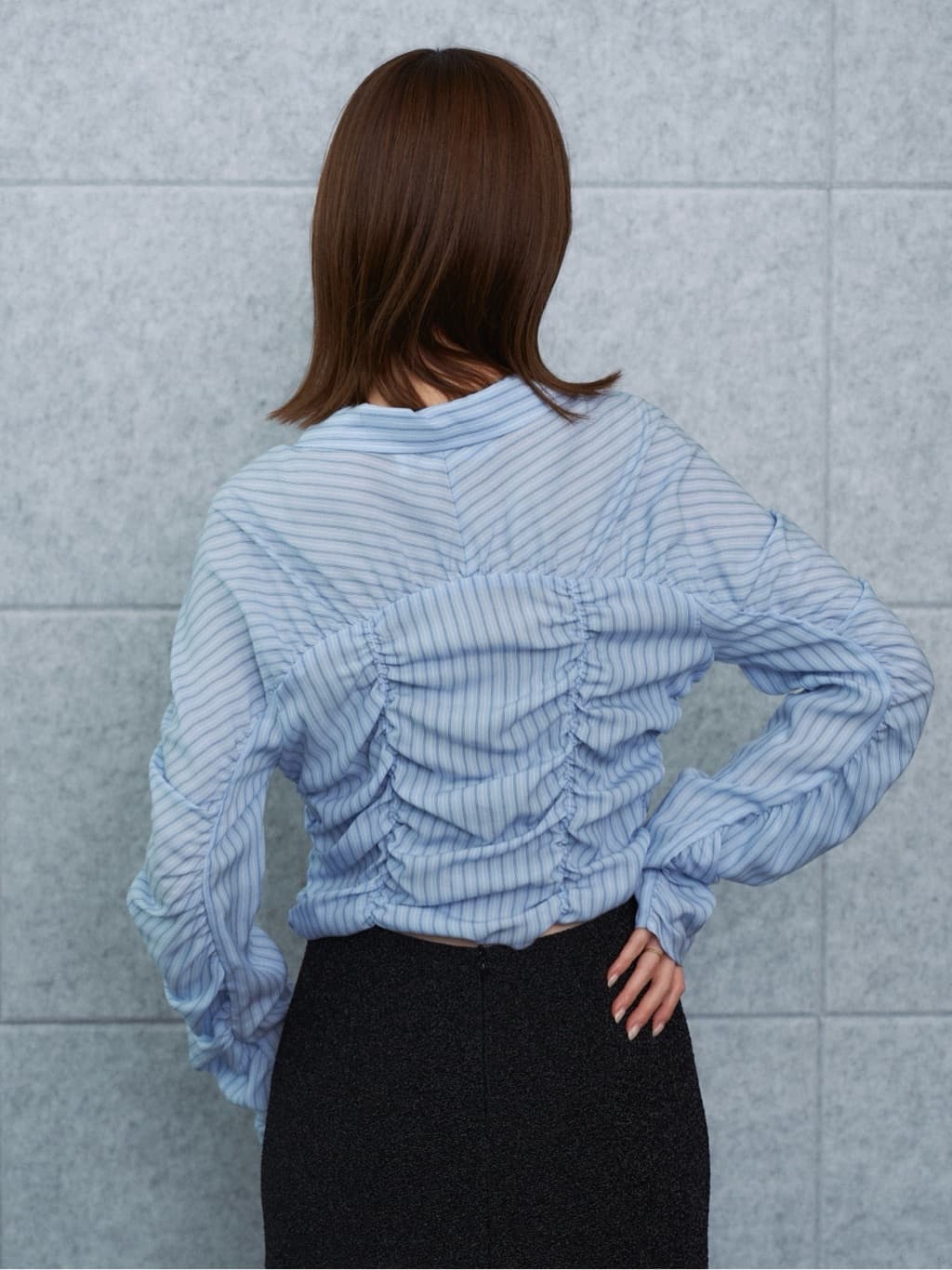 harekoさんの「CODE A｜lame skirt」を使ったコーディネート