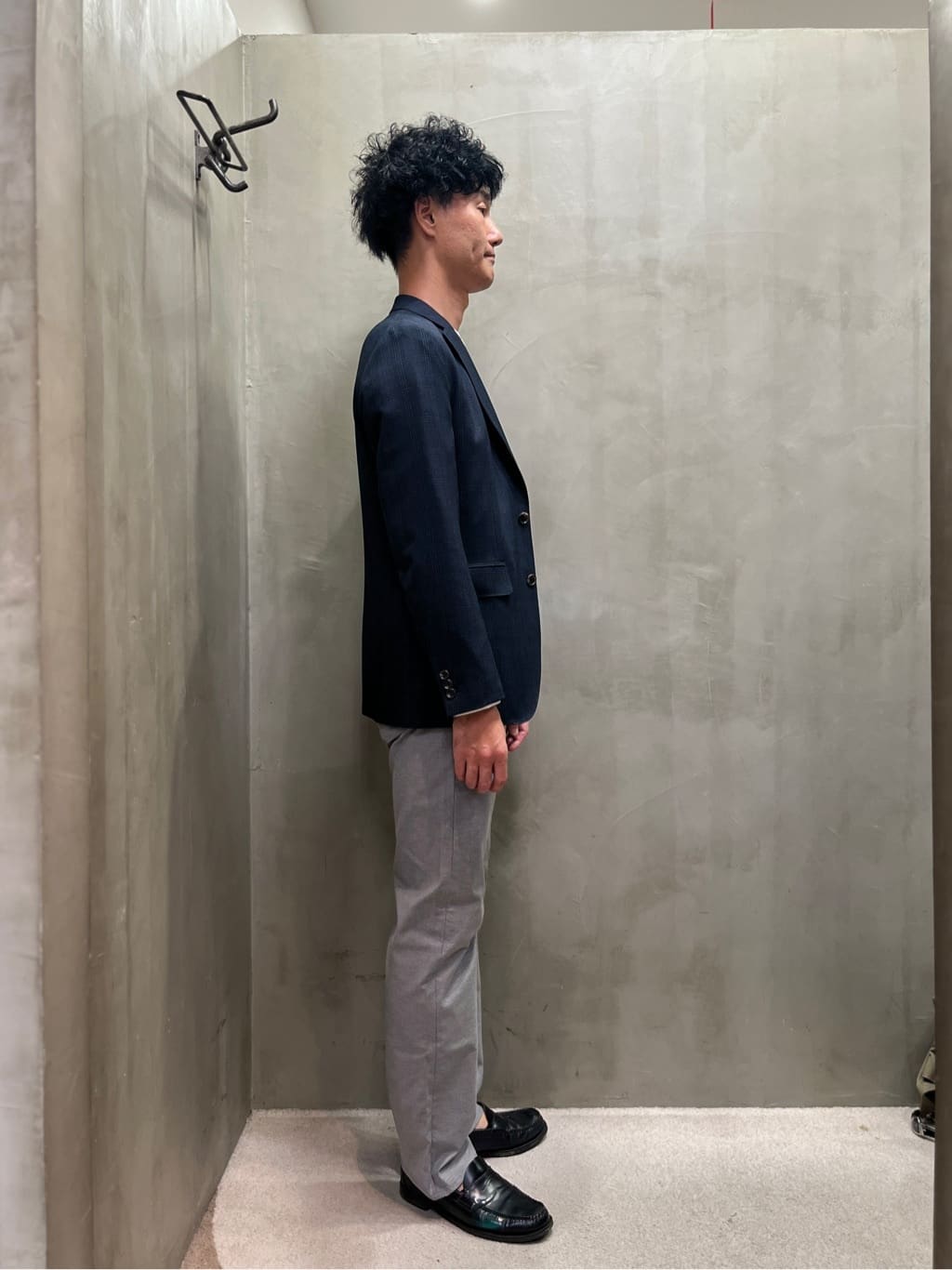 mutoさんの「TAKEO KIKUCHI｜【Made in JAPAN】播州織 ストレッチ パンツ」を使ったコーディネート
