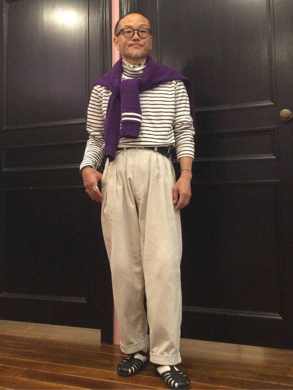 torigoeさんの「DRESSTERIOR｜【STORY11月号掲載】レオパードシルクスカーフ」を使ったコーディネート