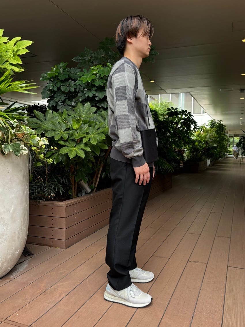 圭哉さんの「TAKEO KIKUCHI｜【THE FLAGSHIP】バラシャパンツ」を使ったコーディネート