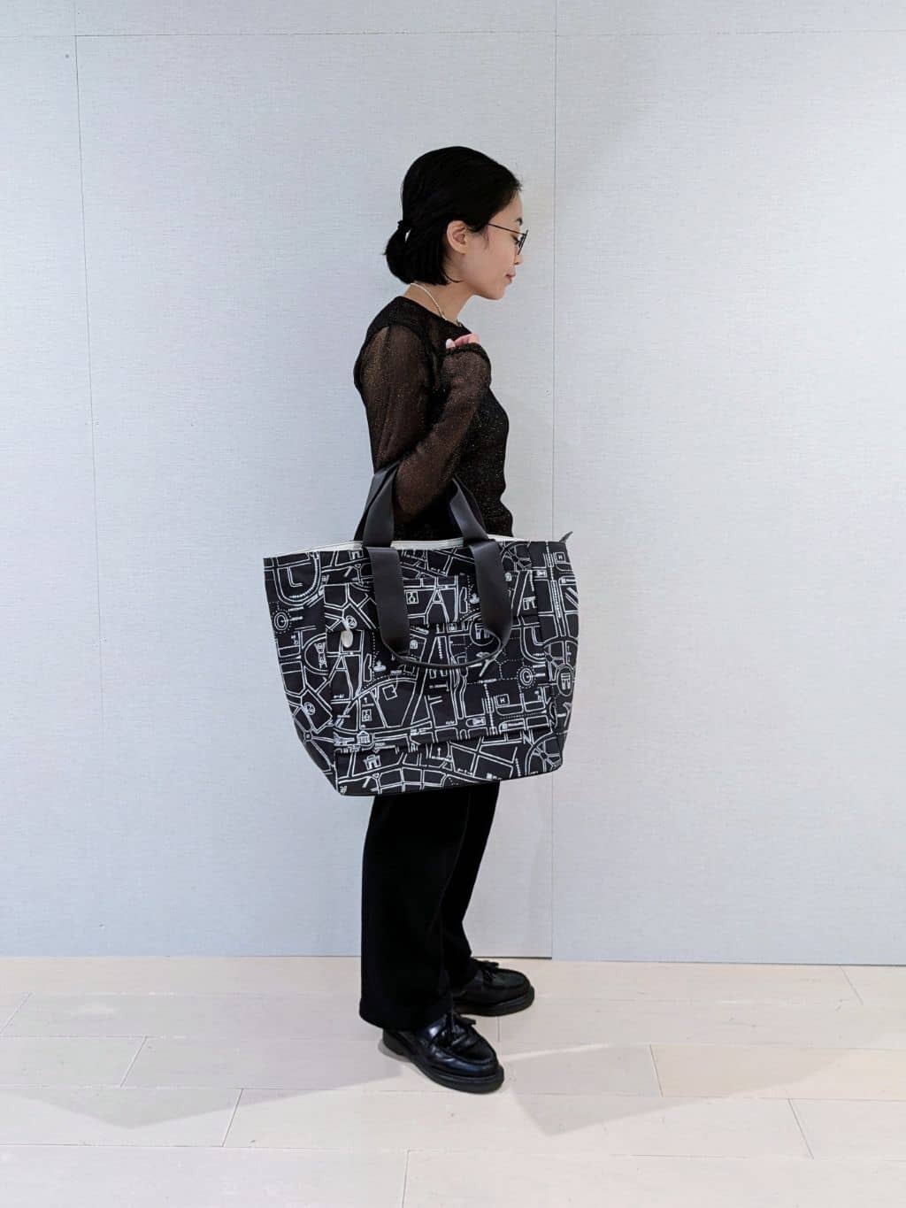 MTさんの「HIROKO HAYASHI｜COMODA（コモダ） ボストンバッグ」を使ったコーディネート