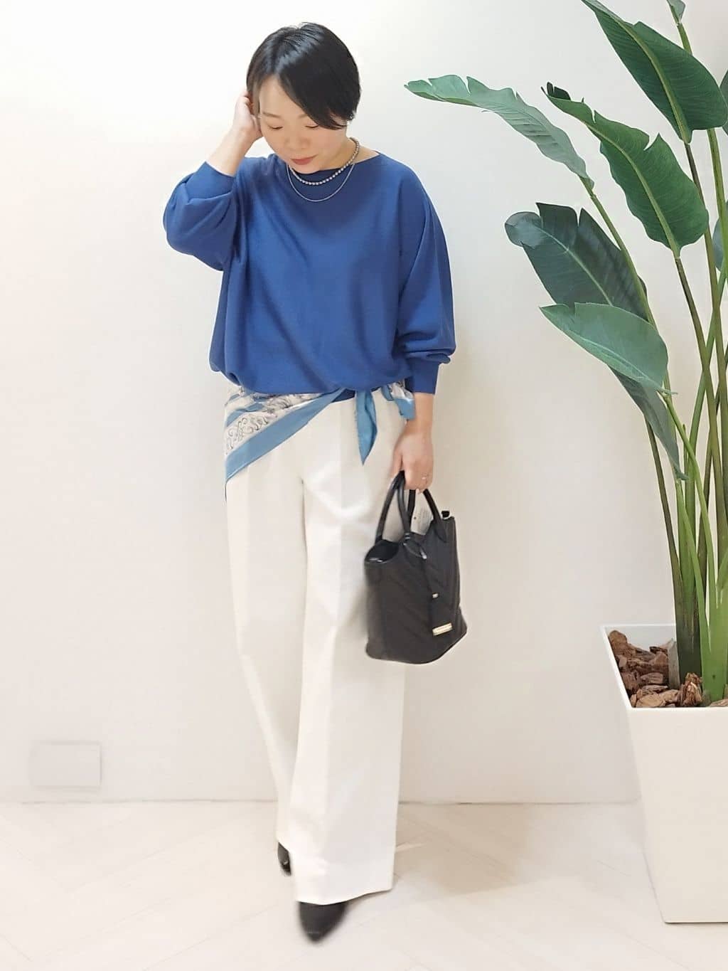 s u g iさんの「UNTITLED｜【追加5/本革/日本製】フリーフックベルト」を使ったコーディネート