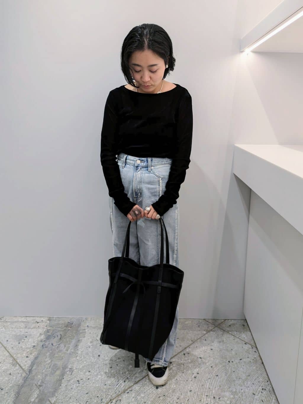 MTさんの「HIROKO HAYASHI｜POLARIS（ポラリス）トートバッグ」を使ったコーディネート