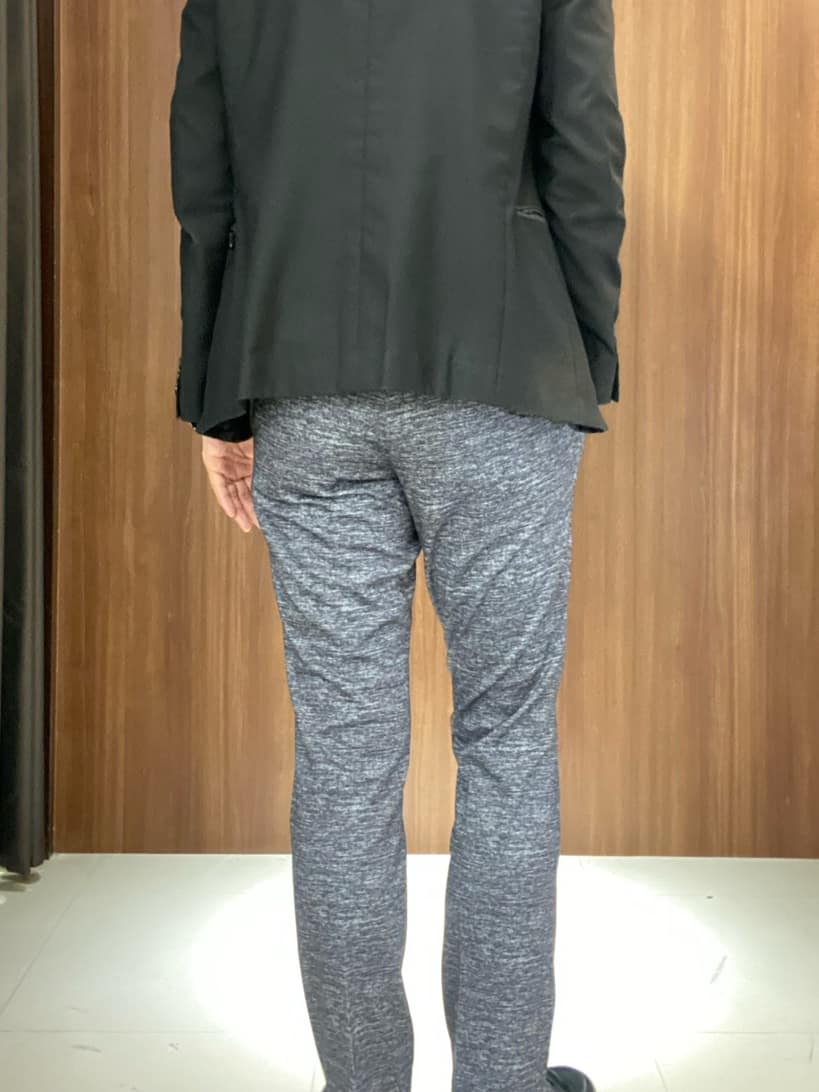 かたやまさんの「TAKEO KIKUCHI｜【ONOFF対応】TRダブルニット ストレッチパンツ」を使ったコーディネート