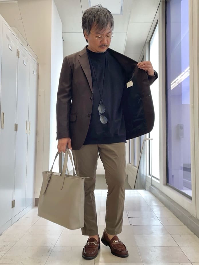 MAKOTO AIさんの「TAKEO KIKUCHI｜【THE FLAGSHIP】バラシャジャケット」を使ったコーディネート