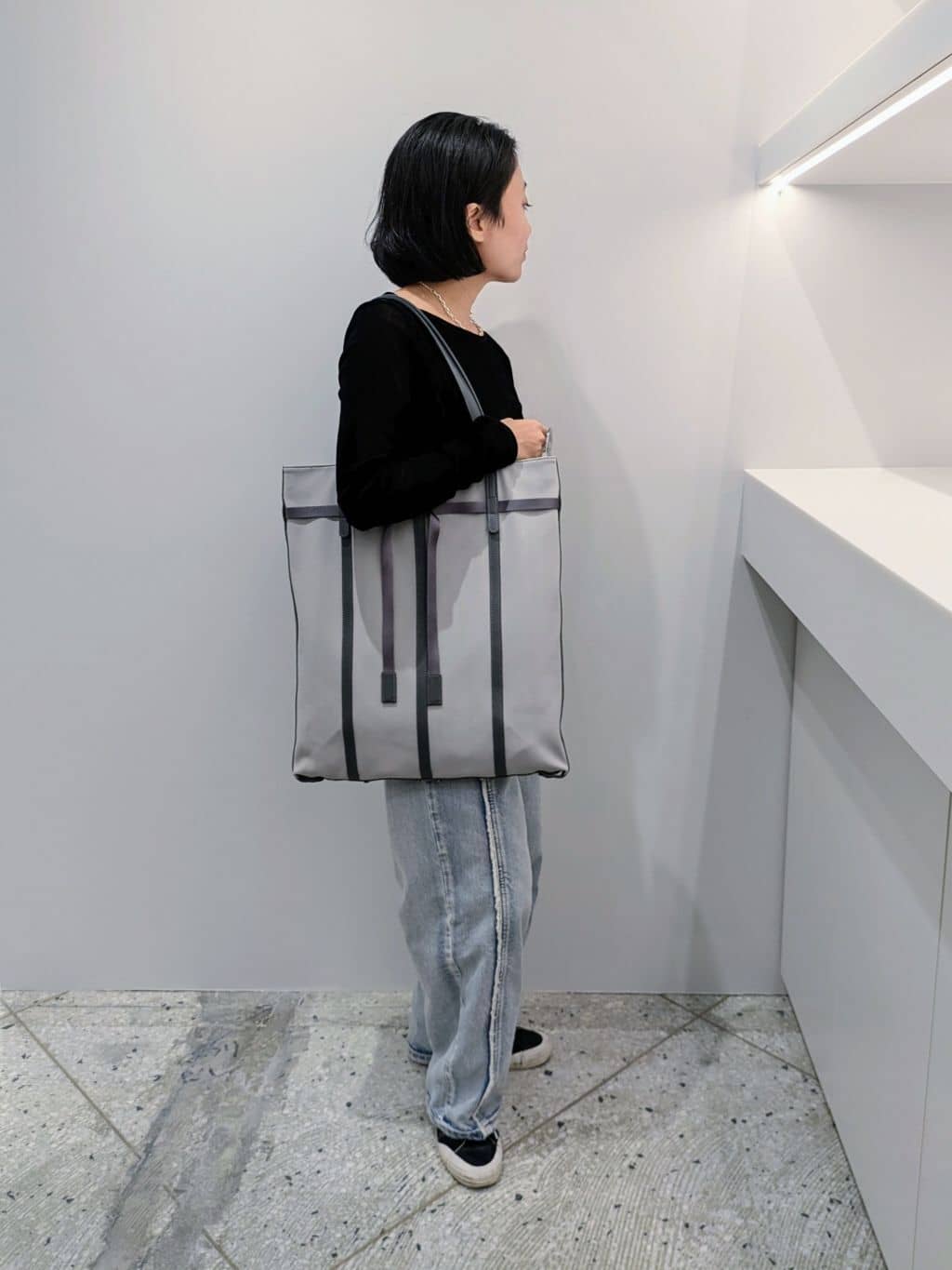 MTさんの「HIROKO HAYASHI｜POLARIS（ポラリス）トートバッグ」を使ったコーディネート