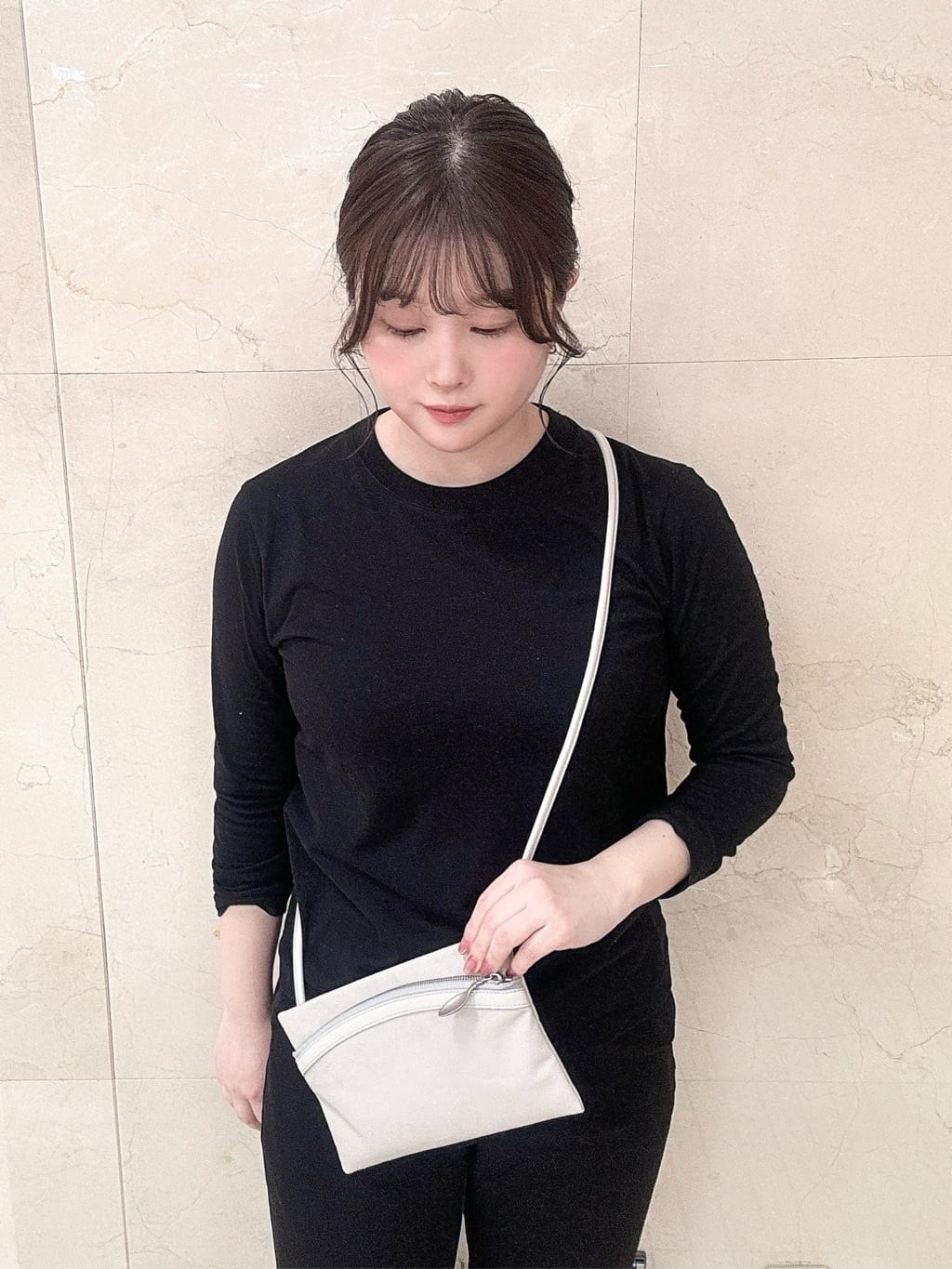 mさんの「HIROKO HAYASHI｜BEFANA（ベファーナ）ショルダーバッグ」を使ったコーディネート