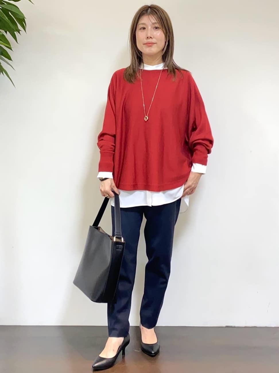 tomoさんの「UNTITLED｜【日本製・本革】Comfit Dresser Pumps（コンフィットドレッサーパンプス）」を使ったコーディネート
