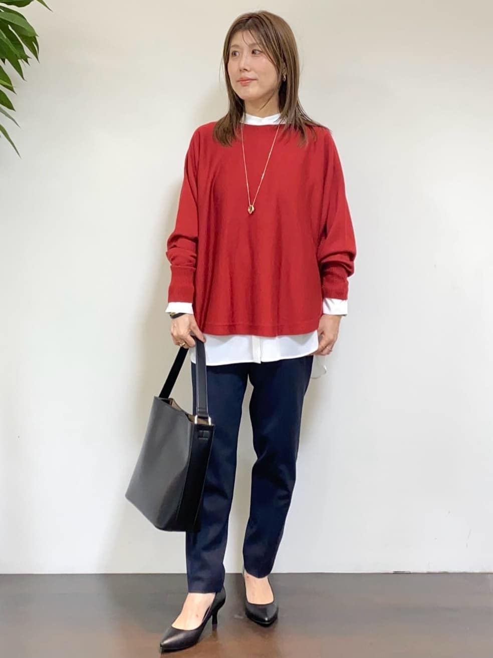 tomoさんの「UNTITLED｜【日本製・本革】Comfit Dresser Pumps（コンフィットドレッサーパンプス）」を使ったコーディネート