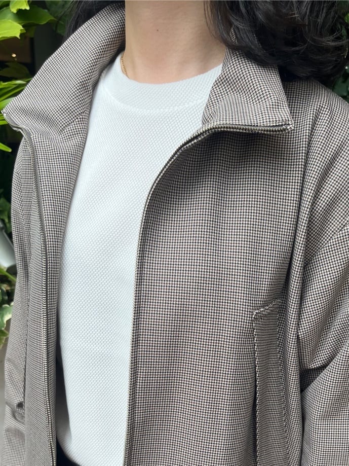 みちゃおさんの「TAKEO KIKUCHI｜【Made in JAPAN】播州織 ストレッチ パンツ」を使ったコーディネート