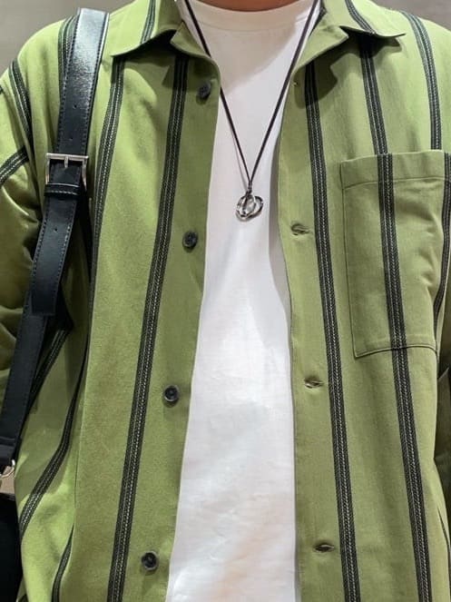 IMAIさんの「TAKEO KIKUCHI｜DROP リングネックレス」を使ったコーディネート